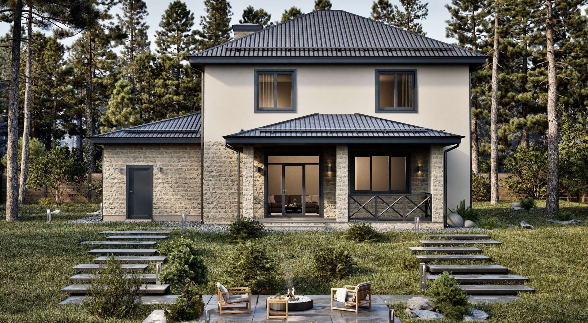 Чичагов Чичагов 195 м2 — Фото №1