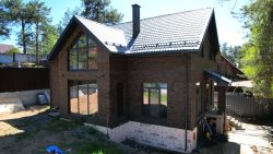 Двухэтажный дом из газобетонных блоков площадью 320 м2 — Фото №1