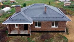 Одноэтажный дом из газобетонных  блока площадью 110 м2 — Фото №2