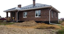 Одноэтажный дом из газобетонных  блока площадью 110 м2 — Фото №6