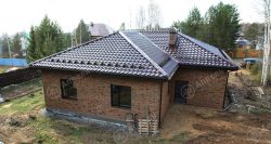 Одноэтажный дом из газобетонных блоков площадью 150 м2 — Фото №4