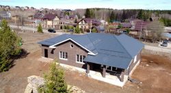 Одноэтажный дом из газобетонных блоков площадью 180 м2 — Фото №6