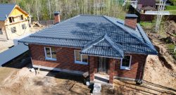 Одноэтажный дом из газобетонных блоков площадью 90 м2 — Фото №2