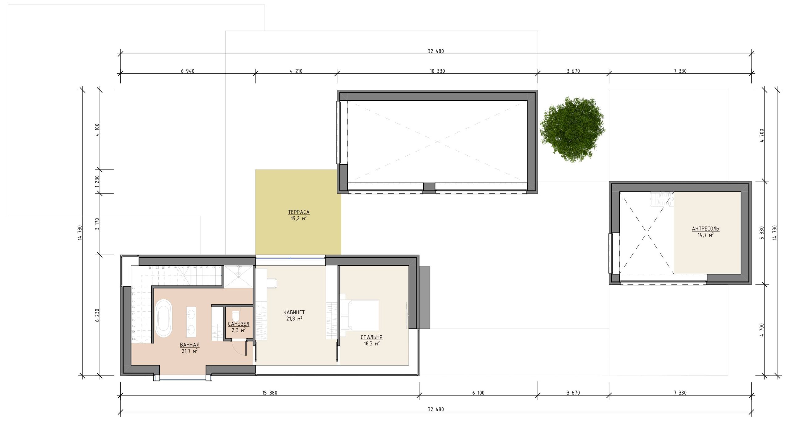 План 1 этажа