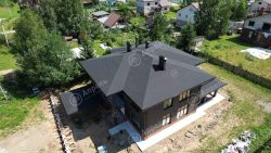 Двухэтажный дом из газобетонного блока площадью 365 м2 — Фото №6