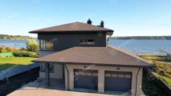 Двухэтажный дом из газобетонного блока площадью 220 м2 — Фото №3