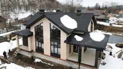 Двухэтажный дом из газобетонного блока площадью 198 м2 — Фото №5